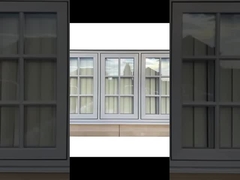 ইউভি প্রতিরোধী ইউনিটাইজড পর্দা প্রাচীর, 6 মিমি গ্লাস শব্দ নিরোধক পর্দা প্রাচীর