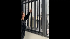 নতুন ডিজাইনের ঘূর্ণন-খোলার জানালা