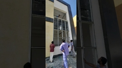 অ্যালুমিনিয়াম পর্দা প্রাচীর ইনস্টলেশন,দ্বৈত গ্লাসযুক্ত গ্লাস